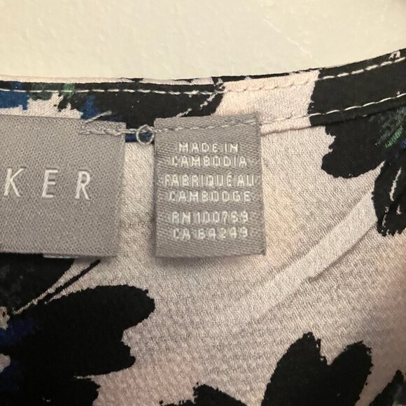 Ted Baker Shirt Mod Floral NWT - Picture 4 of 7